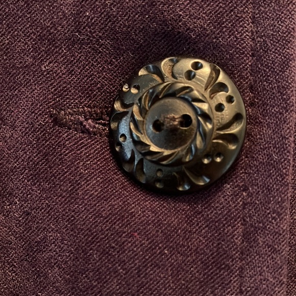 Like New Purple Microsuede Shirt, size 1X - Picture 3 of 5